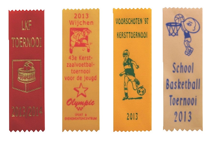 Art. 12 Foliedruk Boekenlegger Satijn effenkleur 20x5 cm